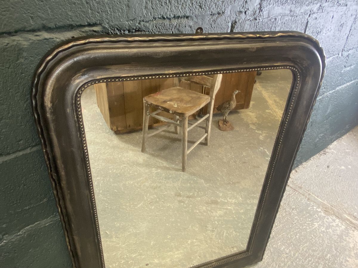 photo furniture Bronzed French Antique Wall Or Overmantel Mirror