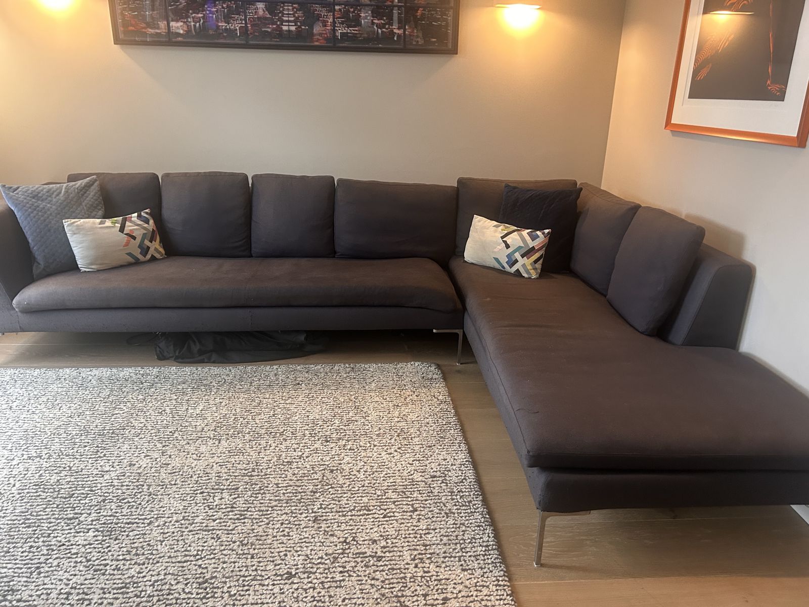 B&B Italia Charles Corner Sofa