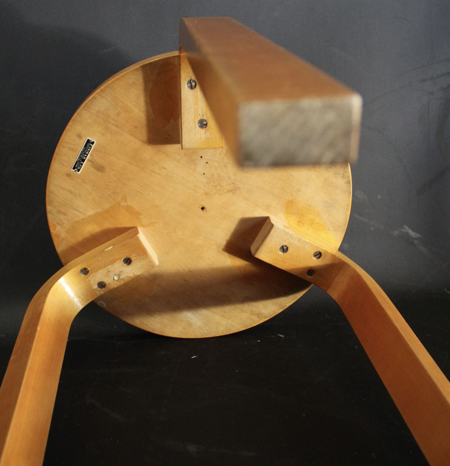 Alvar Aalto Model 60 Stool For Finmar photo vinterior