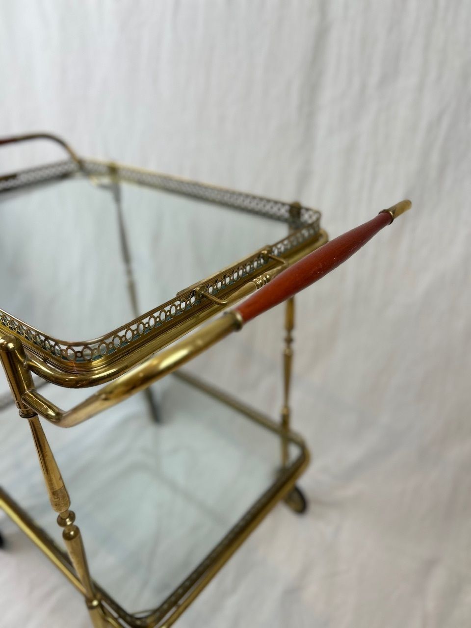 photo vintage Mid Century Italian Bar Cart