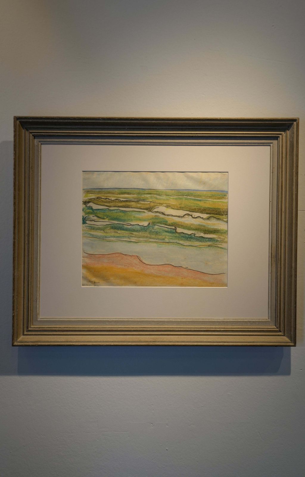 Marian Zurek (1889 1994). Large Chalk On Paper.
