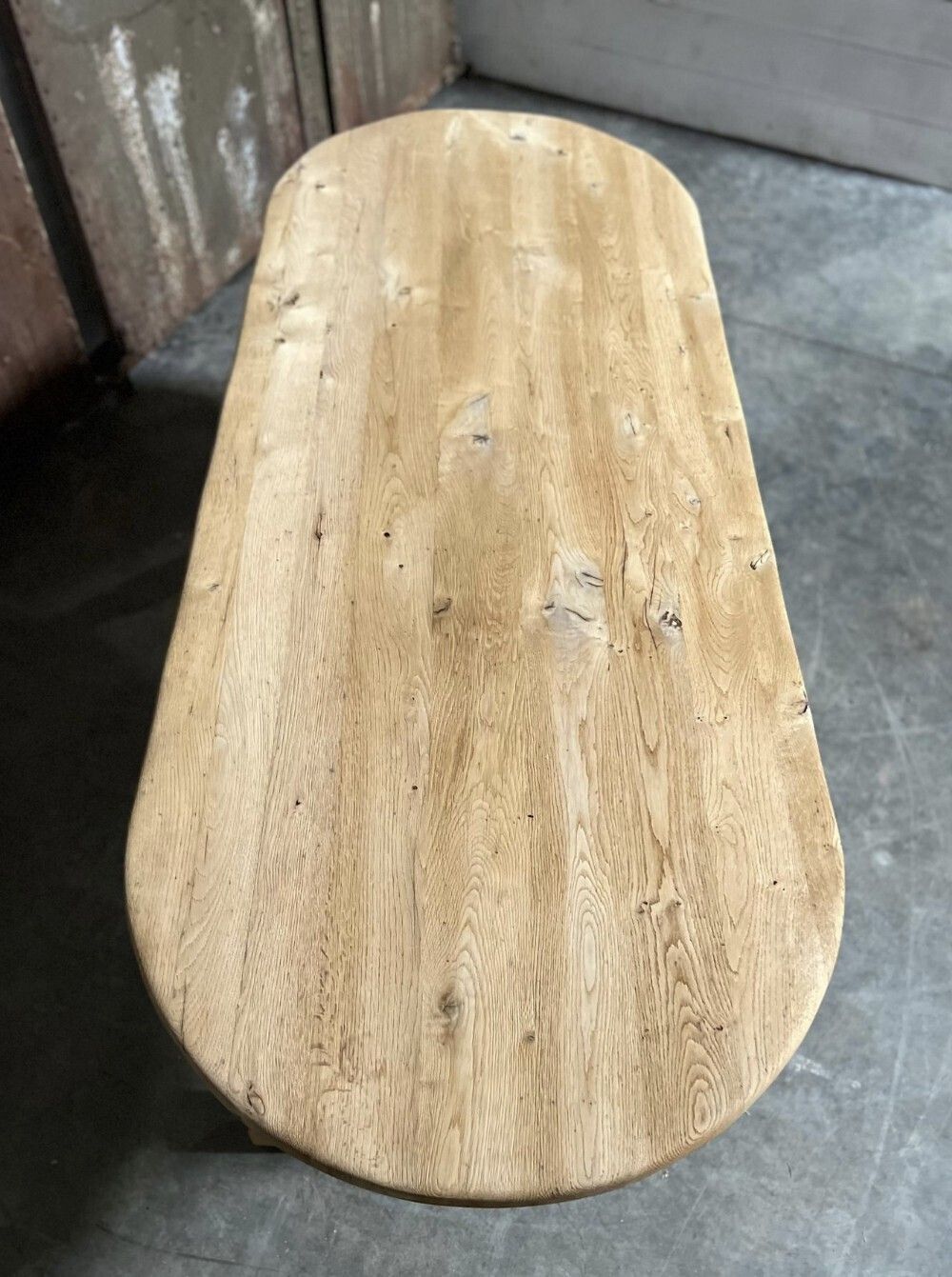 French Oak Farmhouse Dining Table photo vinterior
