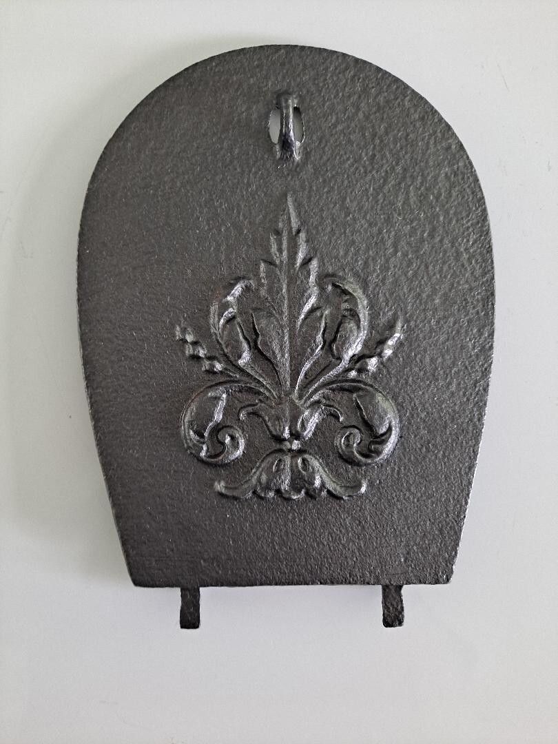 Cast Iron Soot Flap Damper Plate Original Arched Damper Choke Plate Item Itemvc1