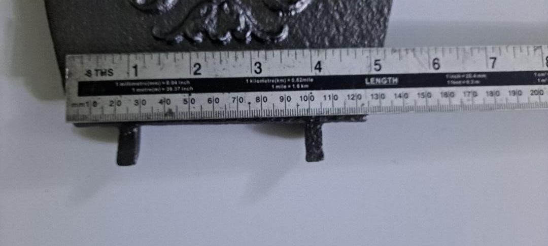 Cast Iron Soot Flap Damper Plate Original Arched Damper Choke Plate Item Dam003 photo buy