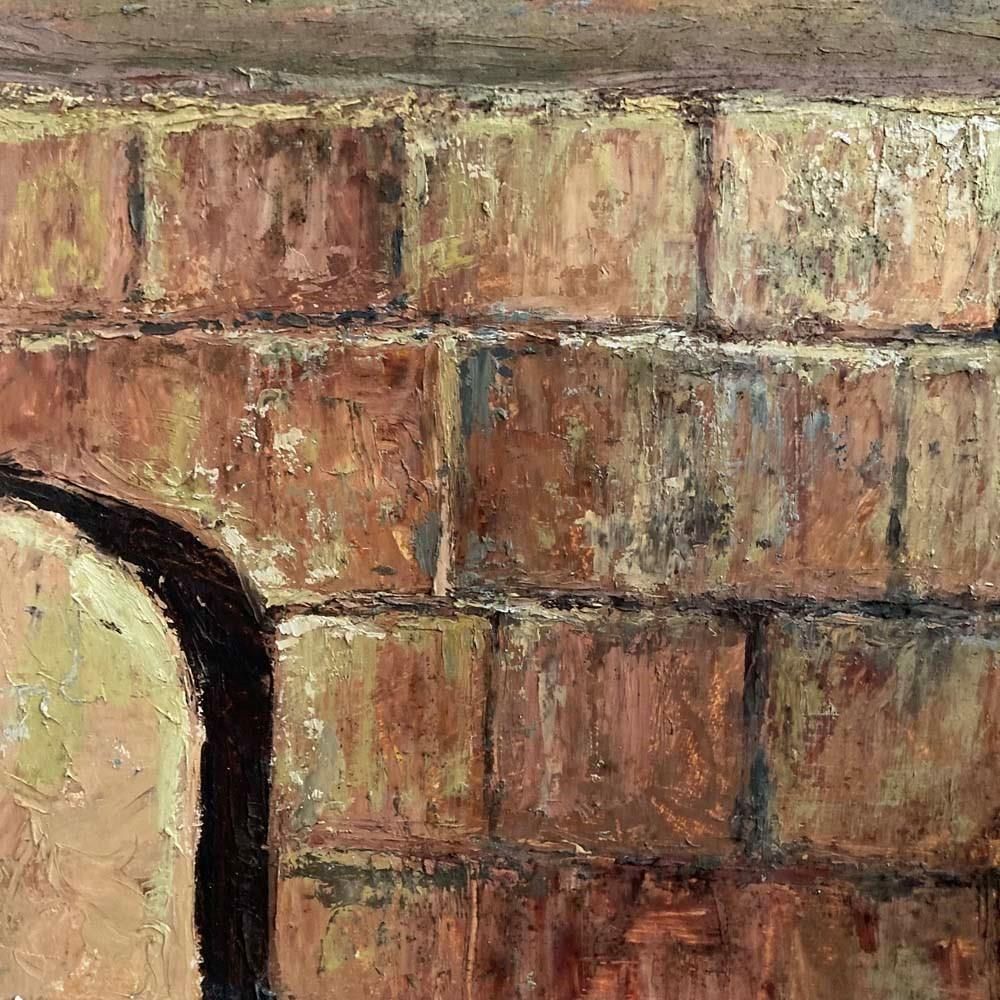 Victor Bramley (1934–2014) Oil Painting   Boat Repair photo 1200.0