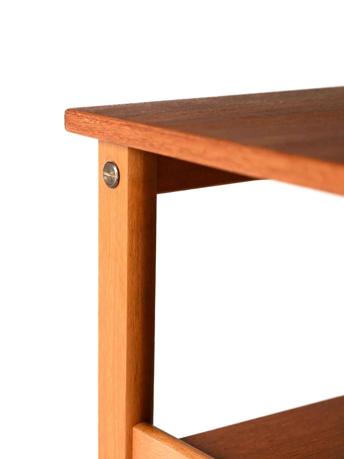Vintage Scandinavian Coffee Table From The 1950s In Beech And Teak photo 370.0