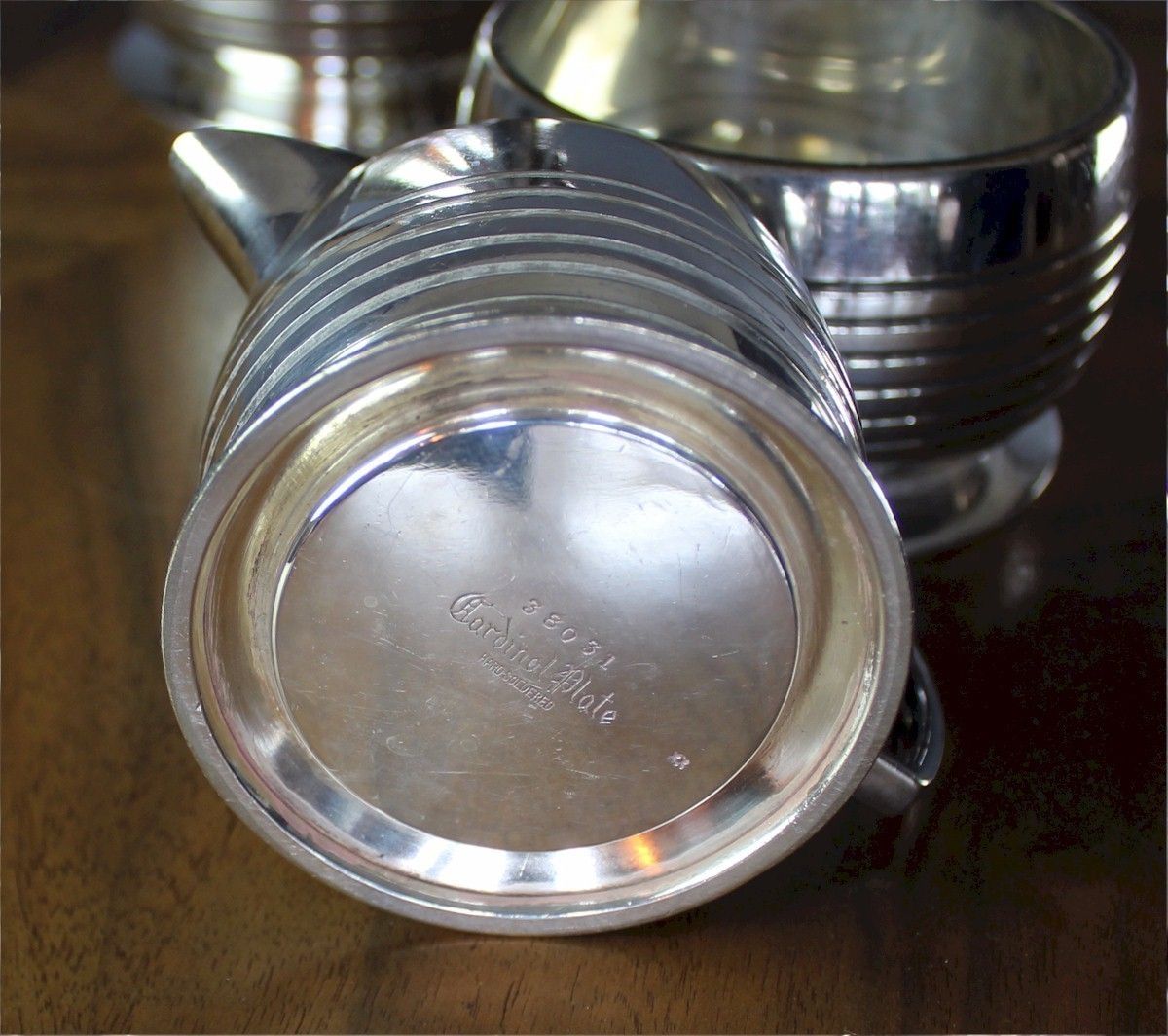 Art Deco Silver Plated Coffee Set Cardinal photo furniture