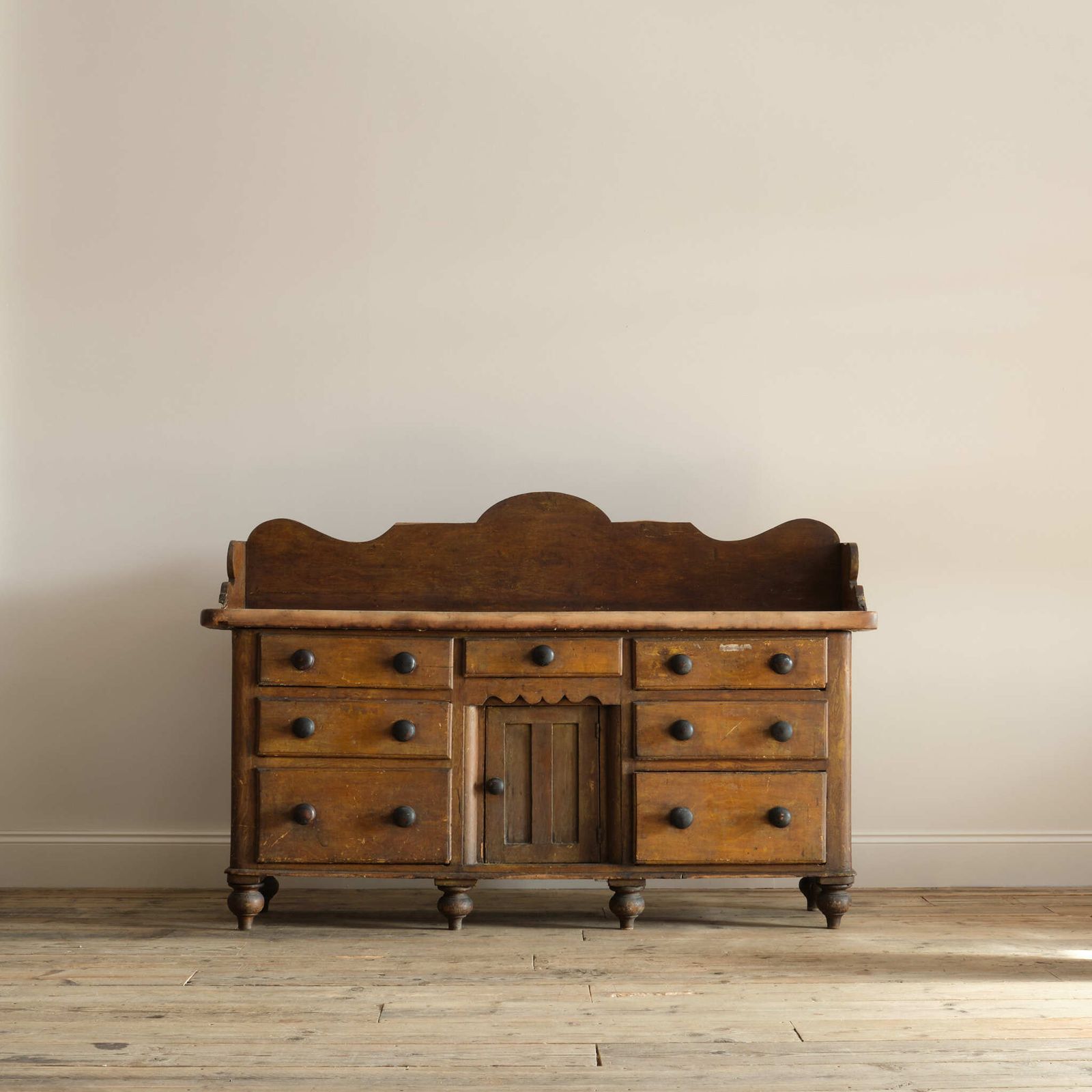 19th Century Kitchen Dresser In Original Paint photo furniture