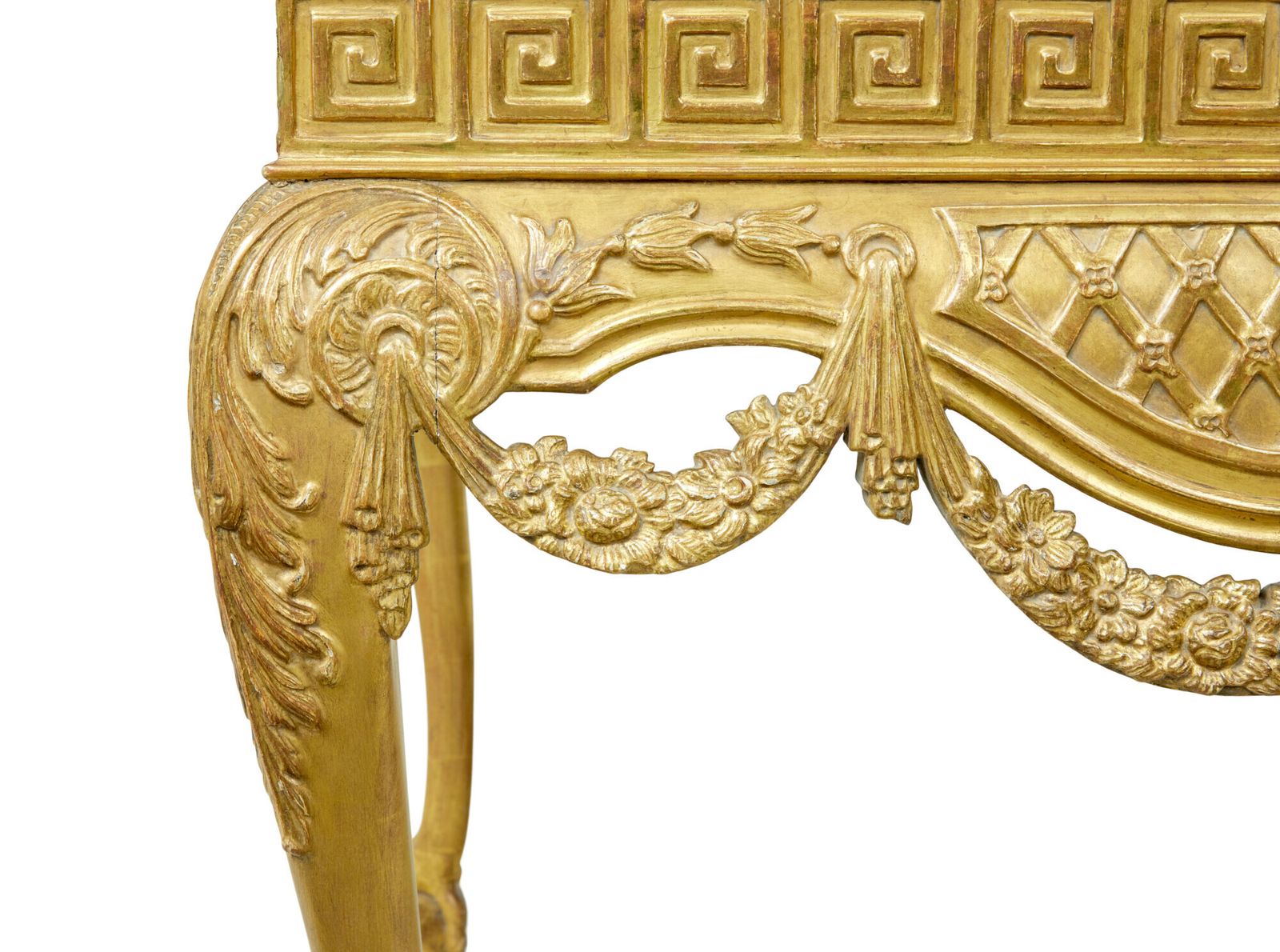 19th Century George II Influenced Marble Top Center Table photo Furniture