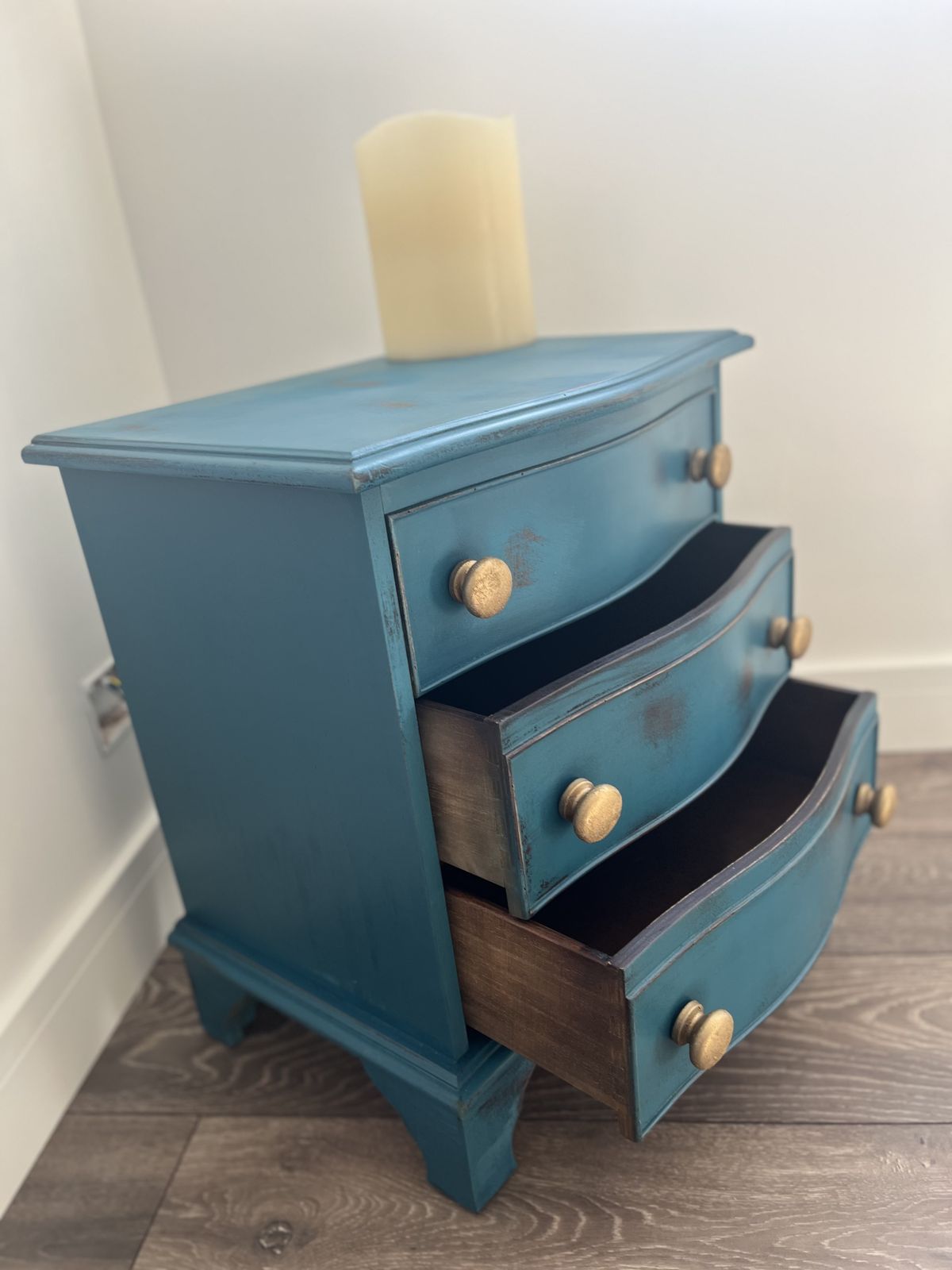 Rustic 3 Draw Chest Of Drawers photo Furniture