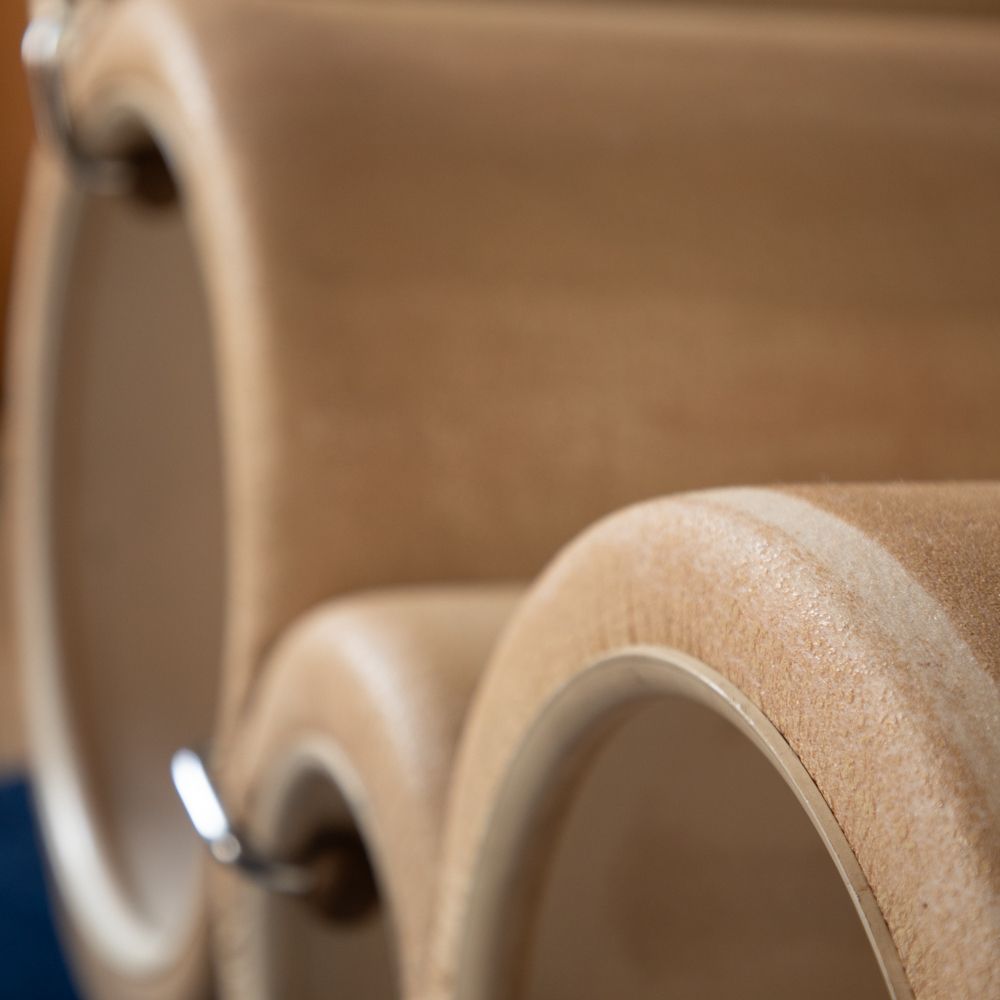 Rare 1st Edition Joe Colombo Tube Chair For Flexform, 1969 photo Furniture
