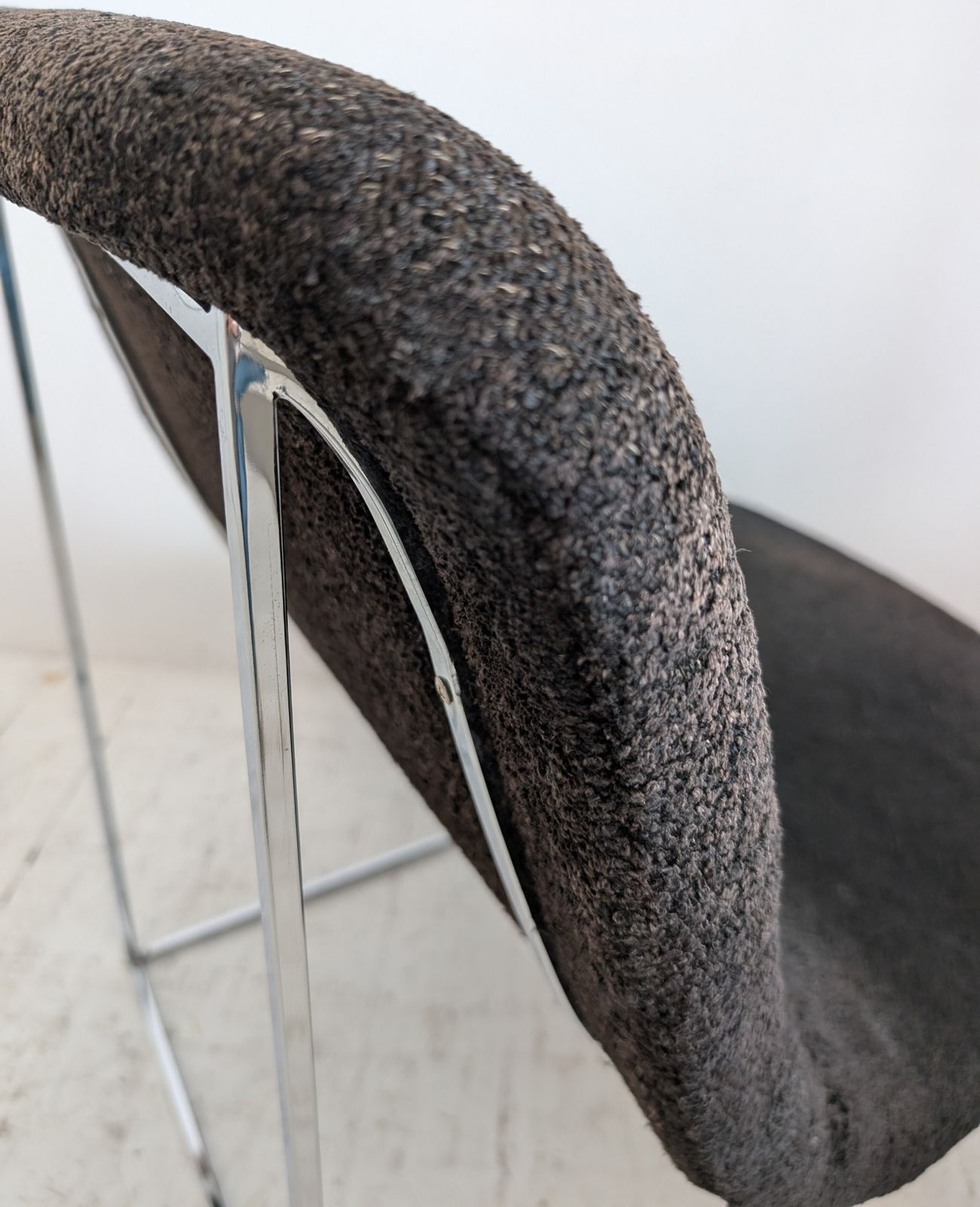 Vintage Mid Century Milo Baughman Thayer Coggin  Small 'Scoop' Lounge Chair USA 1970s photo buy