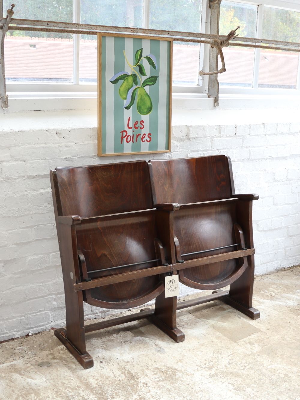 Beautiful Vintage Czech Theatre Seats By Ton photo Furniture