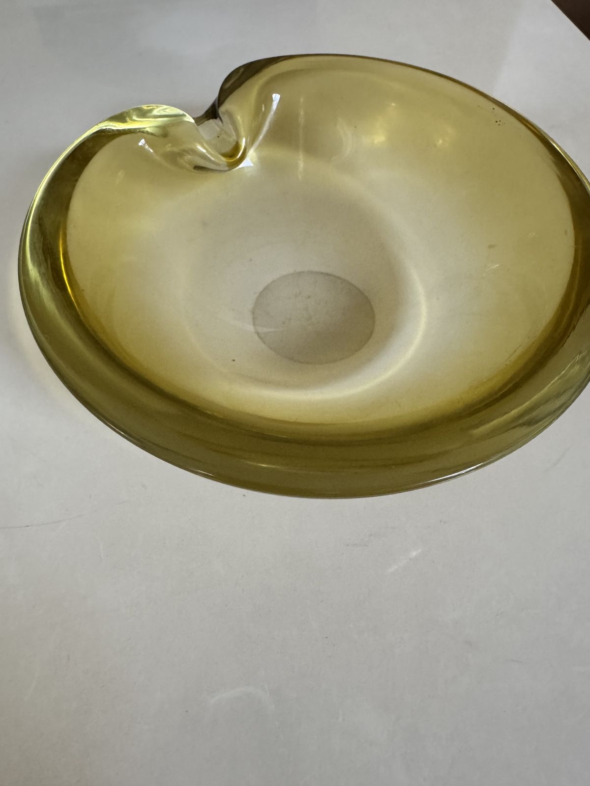 Murano Glass Dish/  Ashtray By Flavio Poli, Italy, 1960s/1970s photo Home Decor