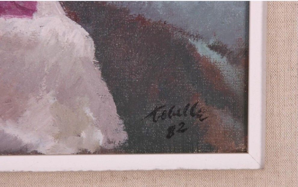 Fine Antique Impressionist Oil On Panel – Portrait Of A Woman, 20th Century photo for sale