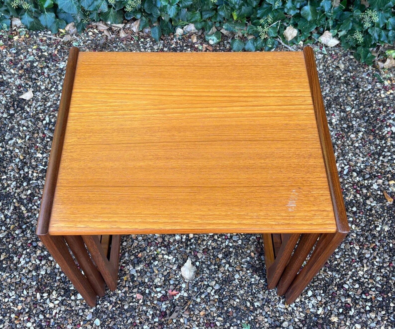 Vintage G Plan Quadrille Teak Nest Of Tables photo buy