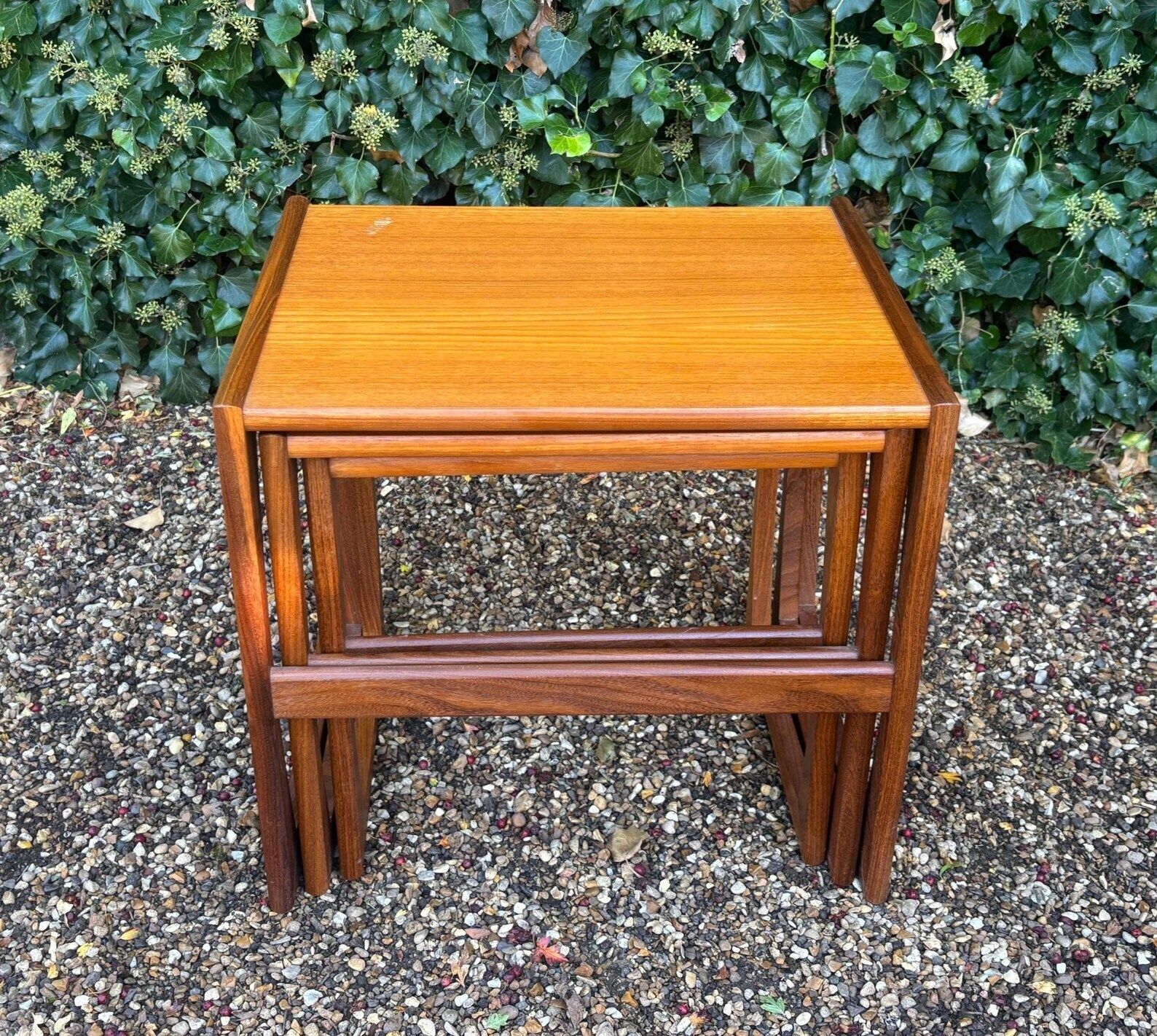photo for sale Vintage G Plan Quadrille Teak Nest Of Tables