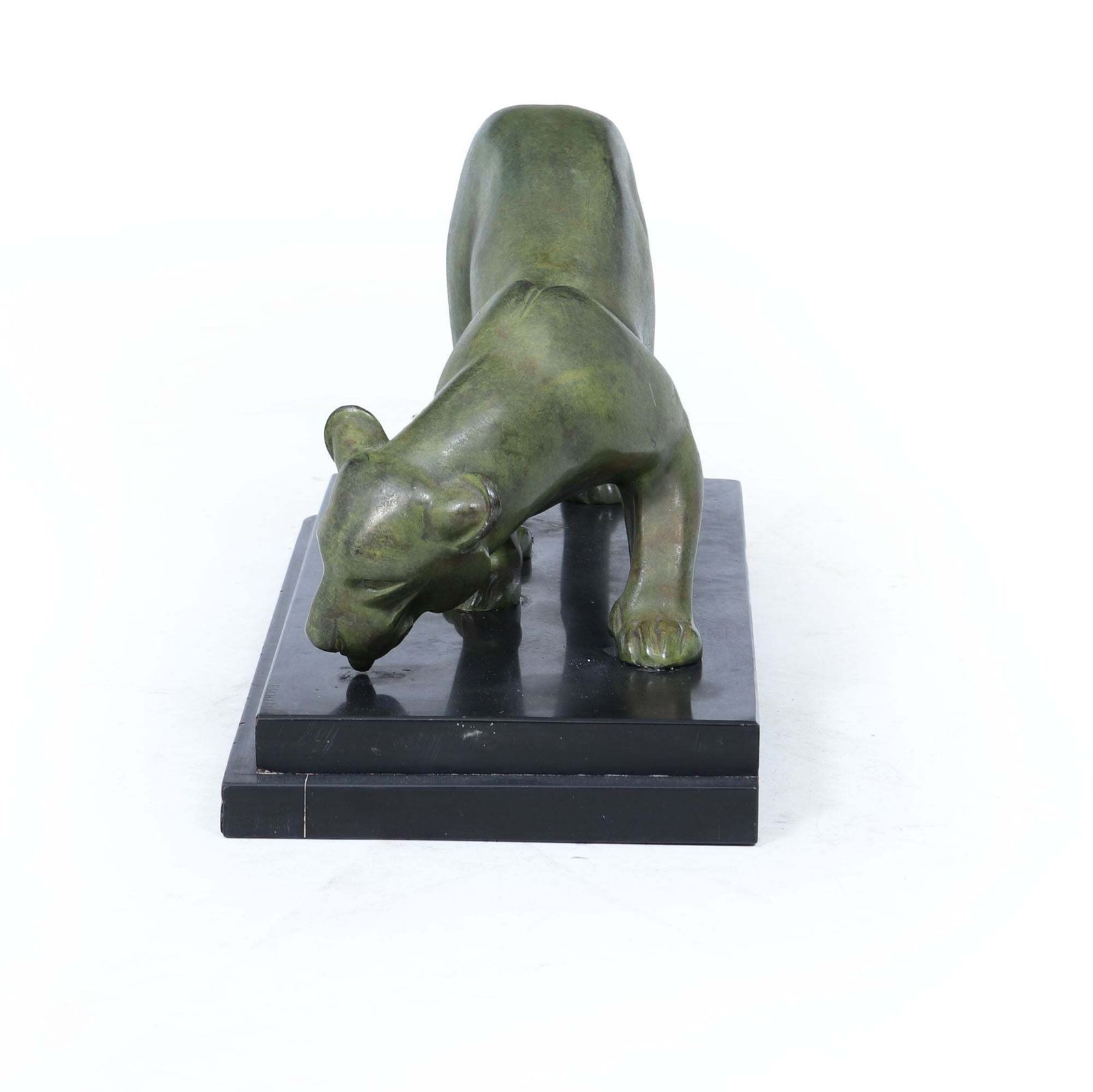 photo furniture French Art Deco Bronze Panther By Irénée Rochard, C.1920s
