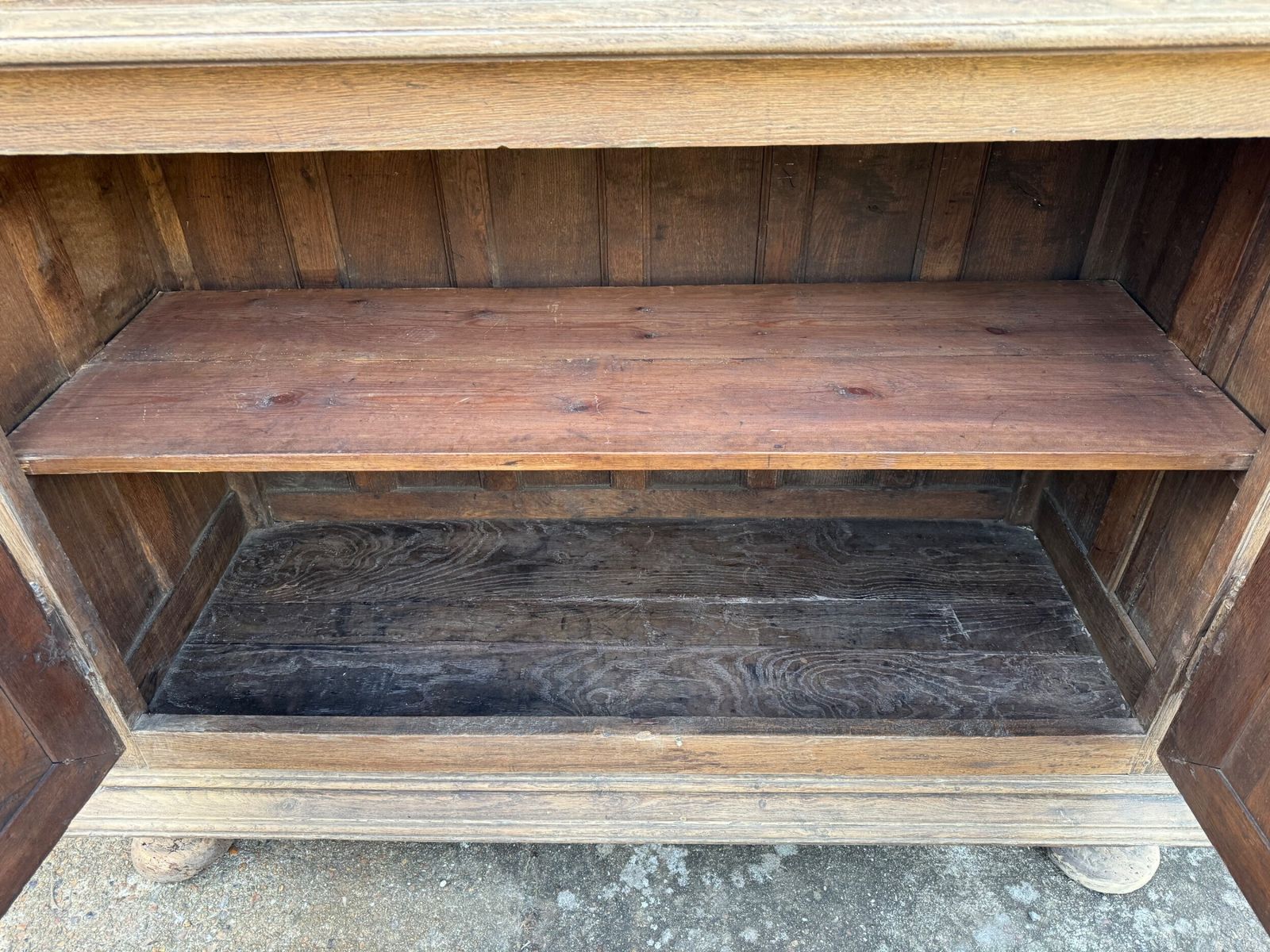 18th Century French Normandie Larder Cupboard photo vintage