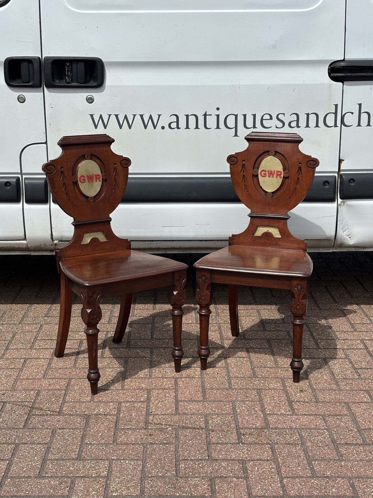 Victorian Waiting Room Mahogany Chairs photo Furniture