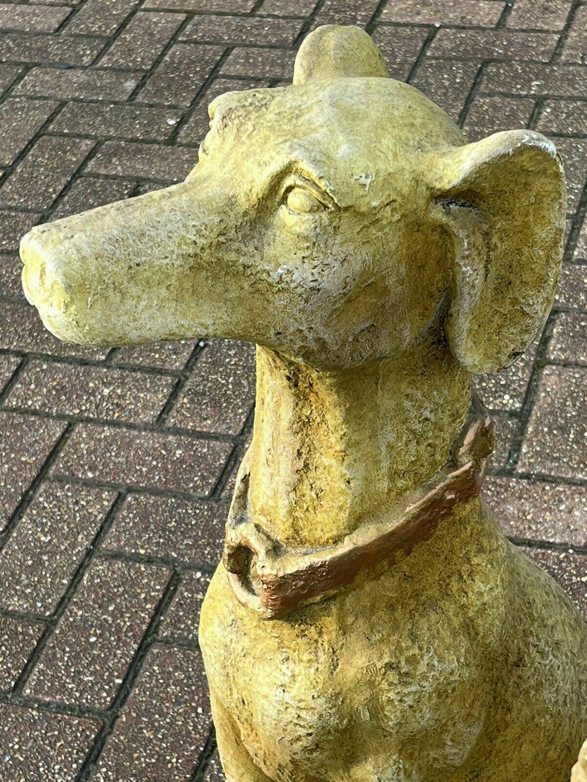Life Size Pair Of Garden Dog Statues photo buy