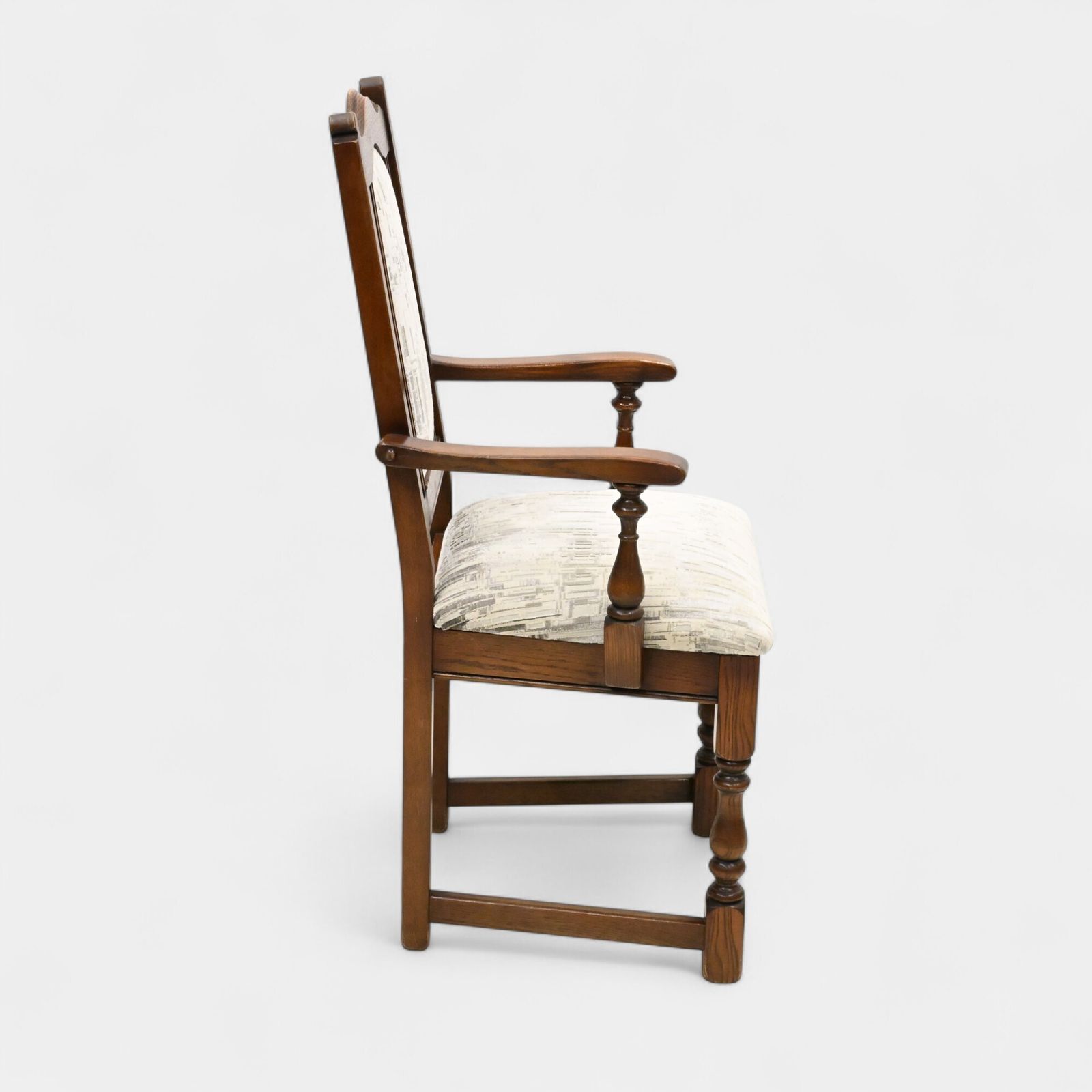 photo vintage 10 Old Charm Dining Chairs Upholstered Seats And Backs Free Uk Delivery*