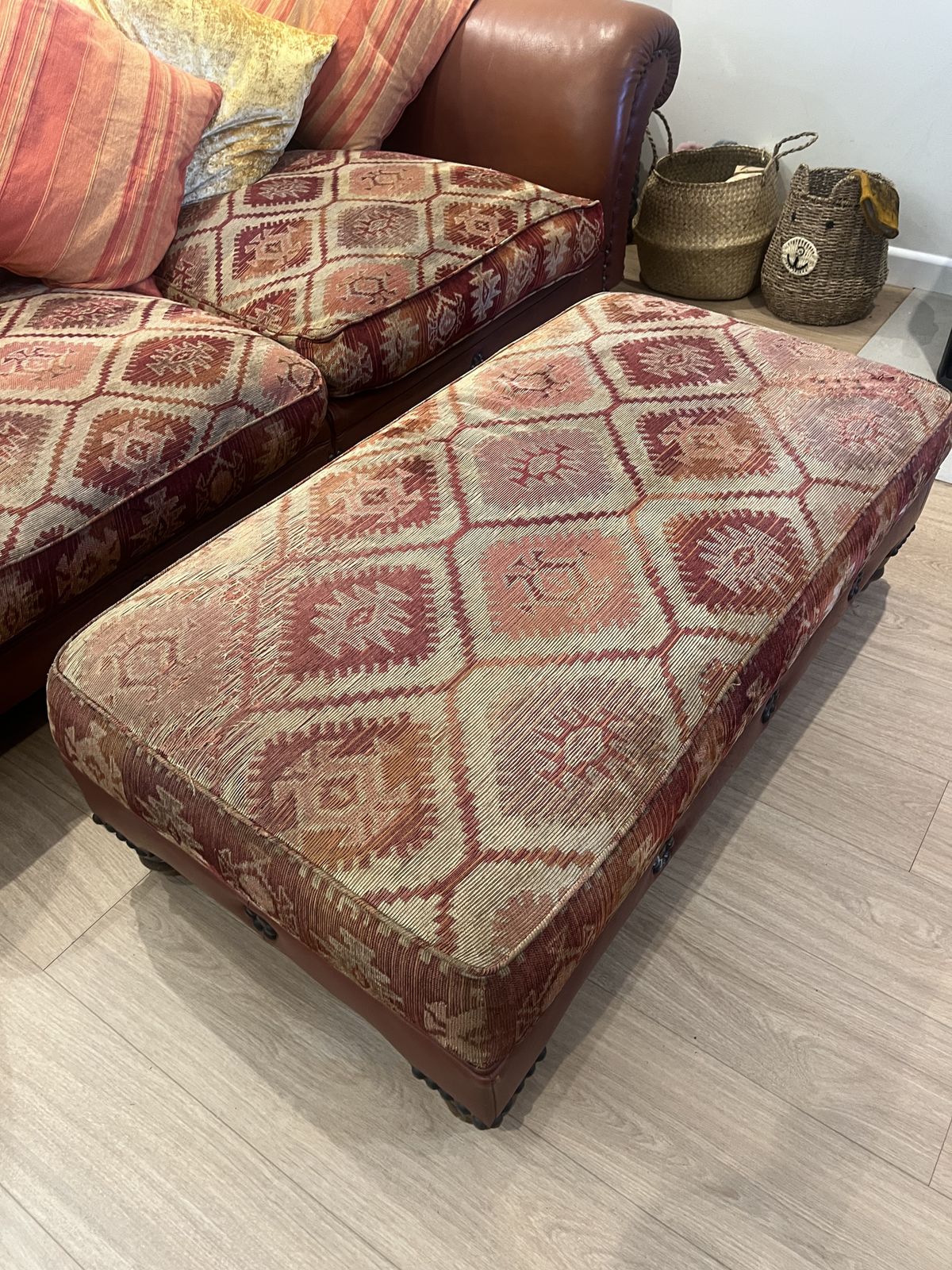 Furniture Tetrad Eastwood Grande Sofa & Footstool photo