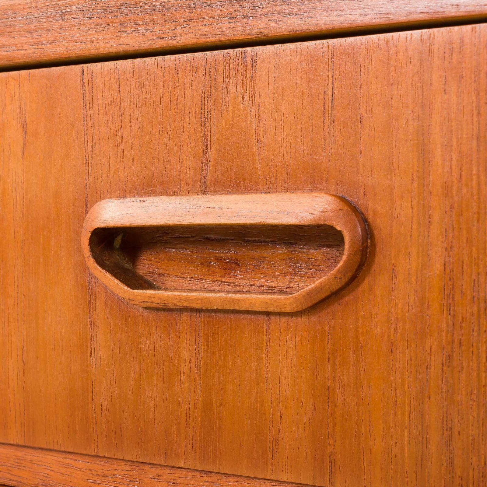 Furniture Small Danish Teak Chest Of Drawers, 1960s photo