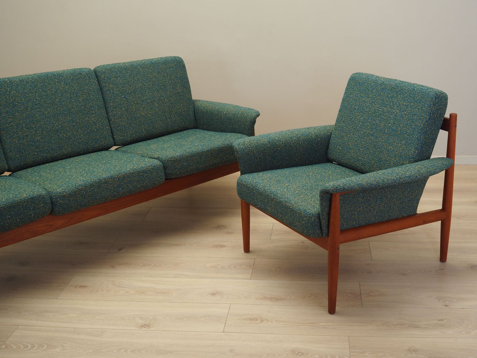 Lounge Suite, Danish Design, 1960s, Designer: Grete Jalk, Manufacturer: France & Søn photo for sale
