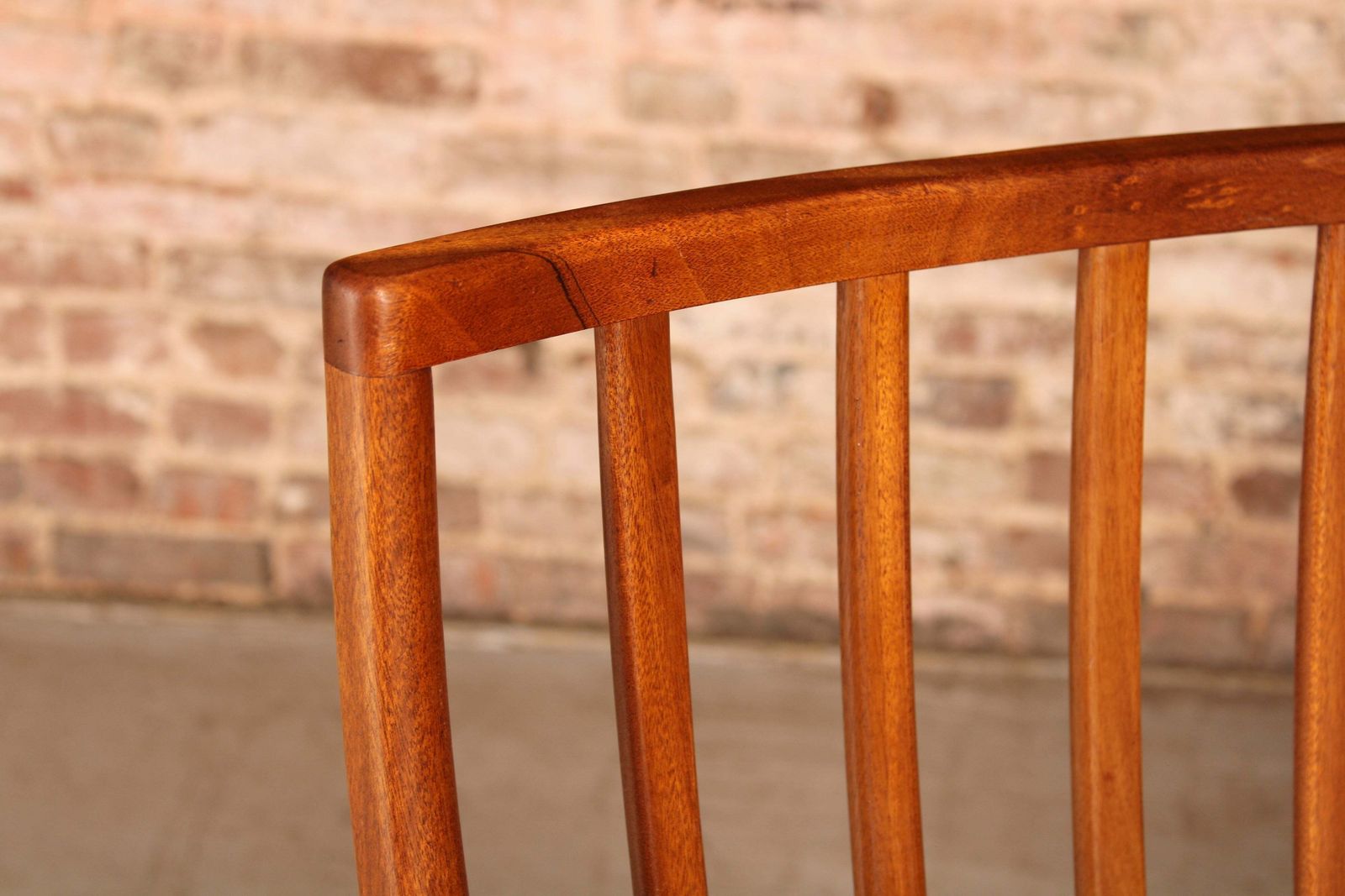 Set Of 6 Mid Century Teak Dining Chairs By McIntosh, Circa 1970s photo vintage