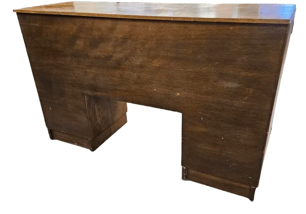Furniture Art Deco Sideboard With A Stunning Figured Walnut photo