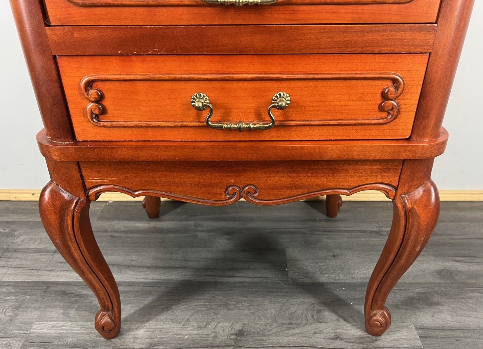 Bedside Table Vintage French Louis XVI Carved Nightstand Cabinet Lot 4266 photo Furniture