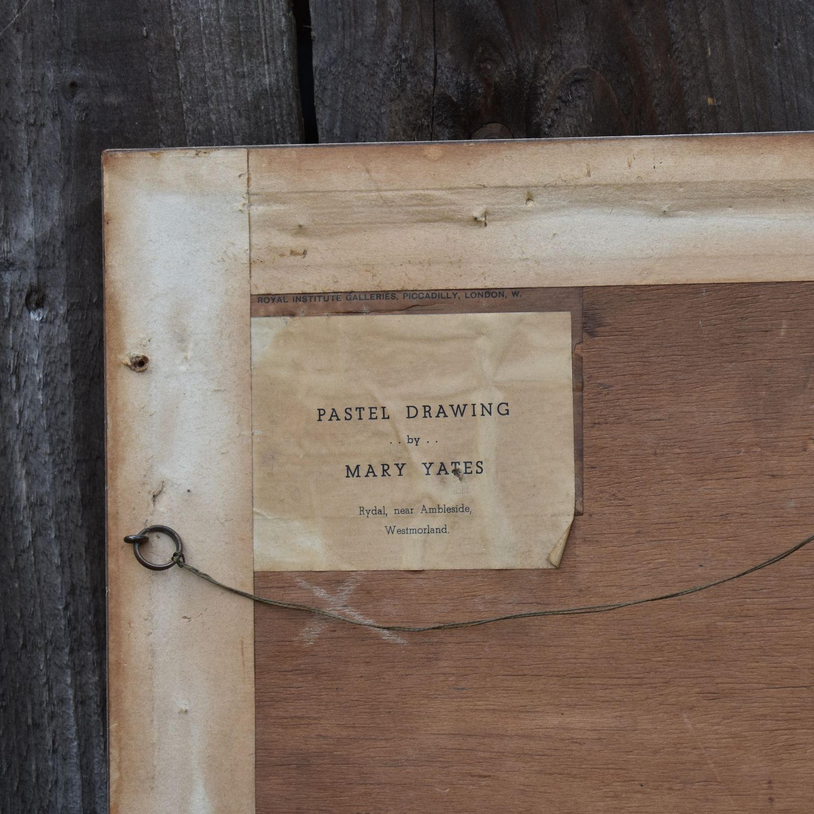 photo furniture Antique Mary Yates (1891   1974) Rydal Royal Insitute Galleries Pastel Drawing