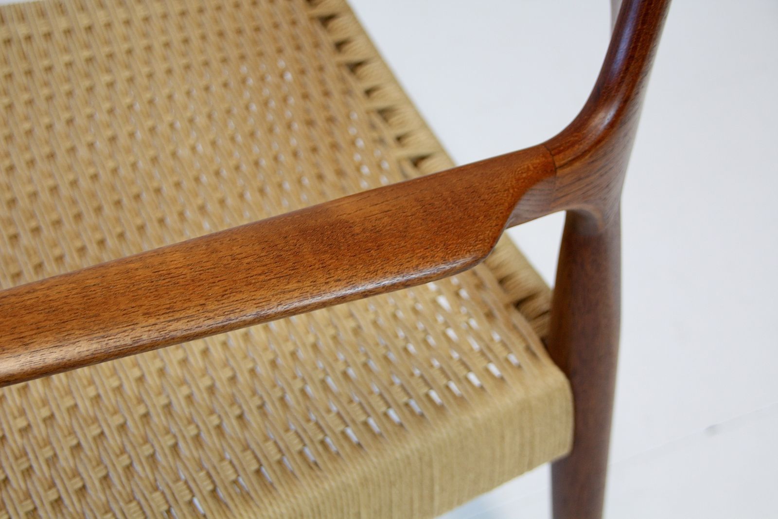 Vintage Danish Desk Chair By Arne Hovmand Olsen For Mogens Kold C.1960 photo vintage