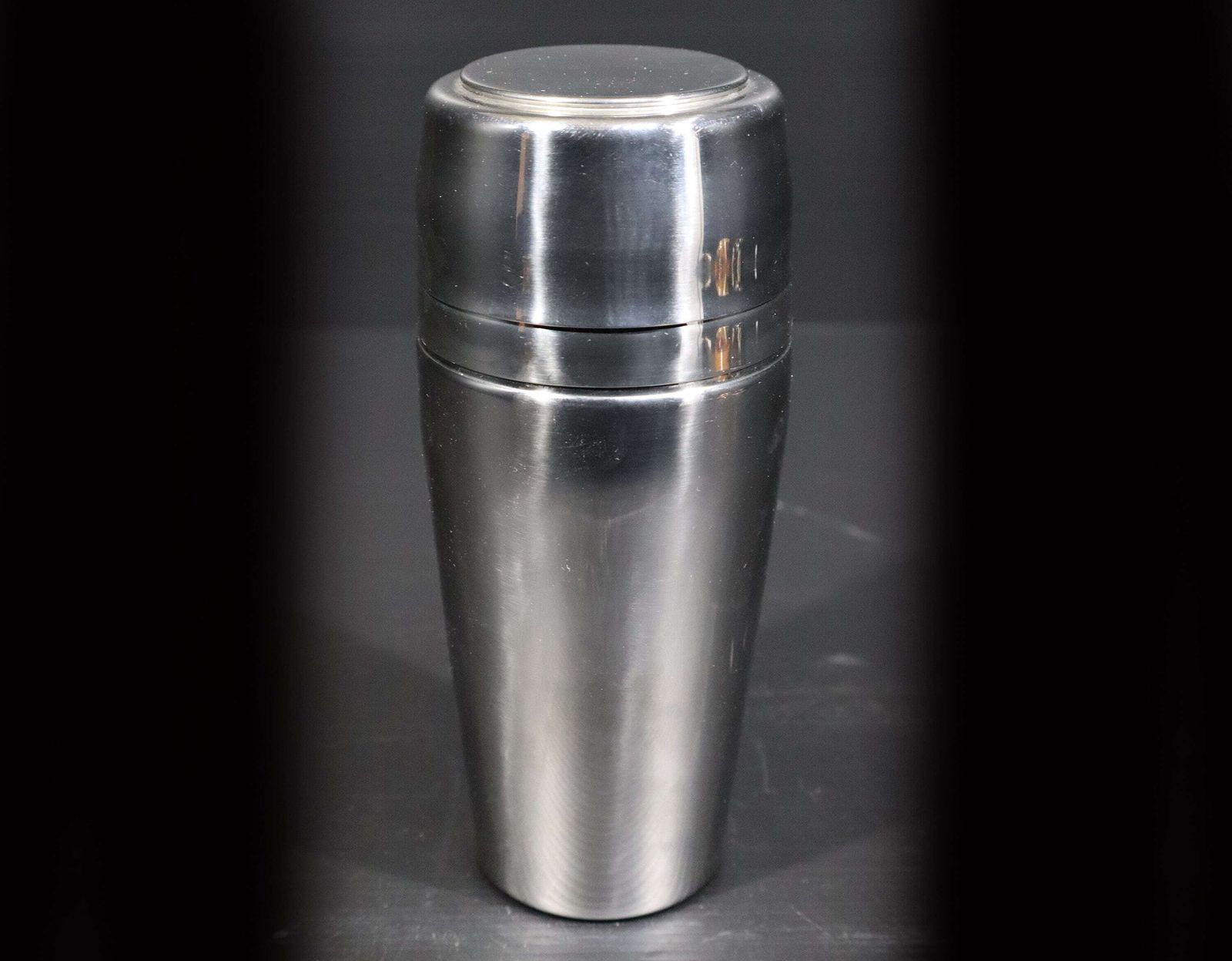 Vintage 1970s Italian Cocktail Shaker Mepra In Stainless Steel photo furniture