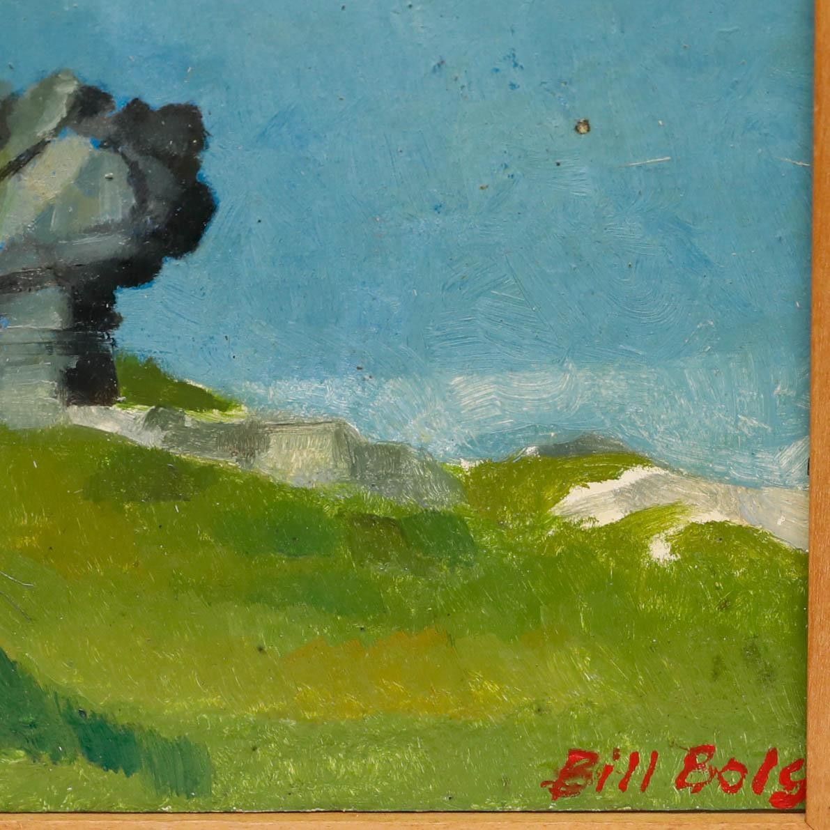 Bill Bolger (1940 2024) 20th Century Oil, A View From The Cliff photo vinterior