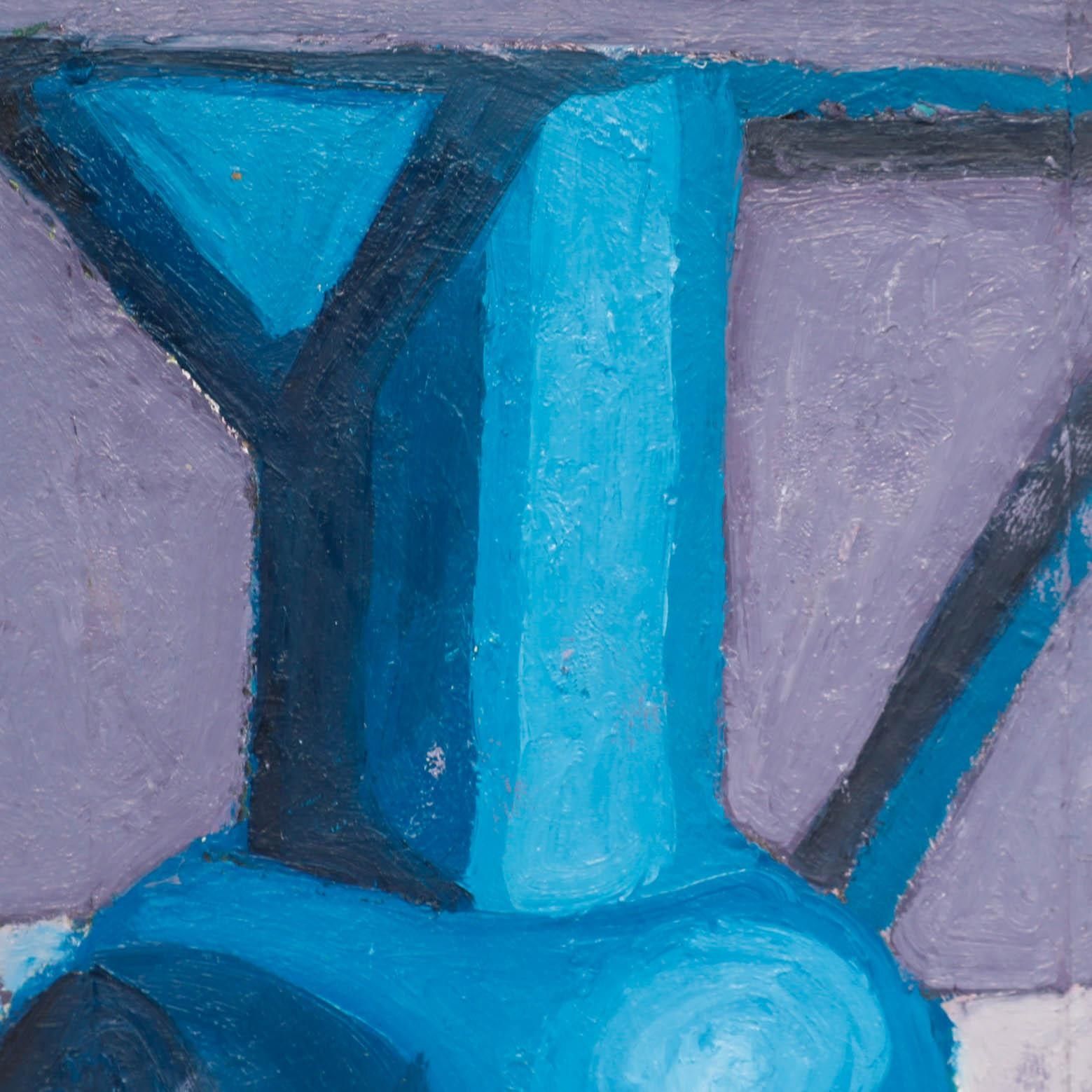 Ben Carrivick Contemporary Oil, Blue Jug photo Art