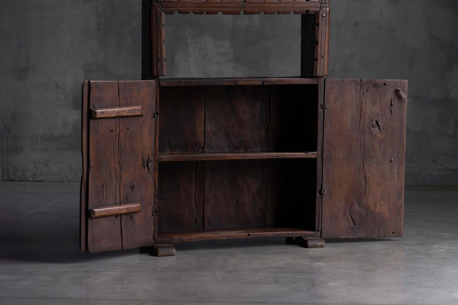 Antique Art Populaire Cabinet, France, 19th Century photo Furniture