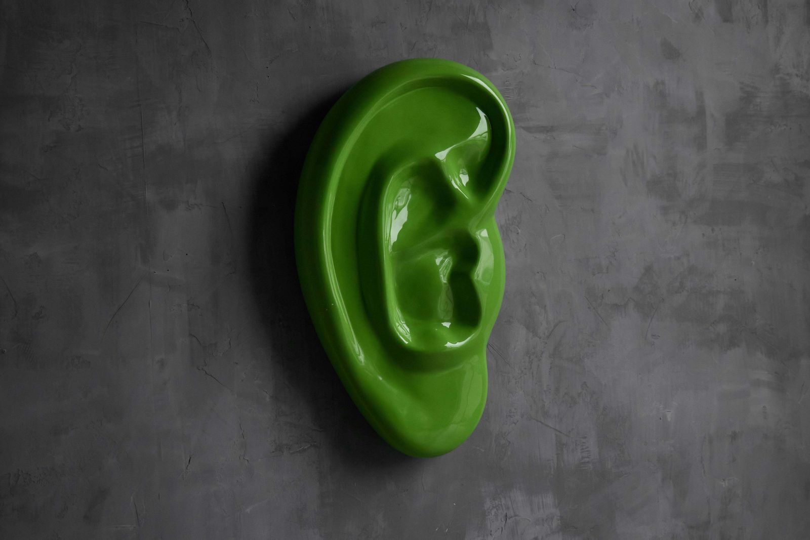 Fibreglass Contemporary Ear Sculpture, France, 2010s photo for sale