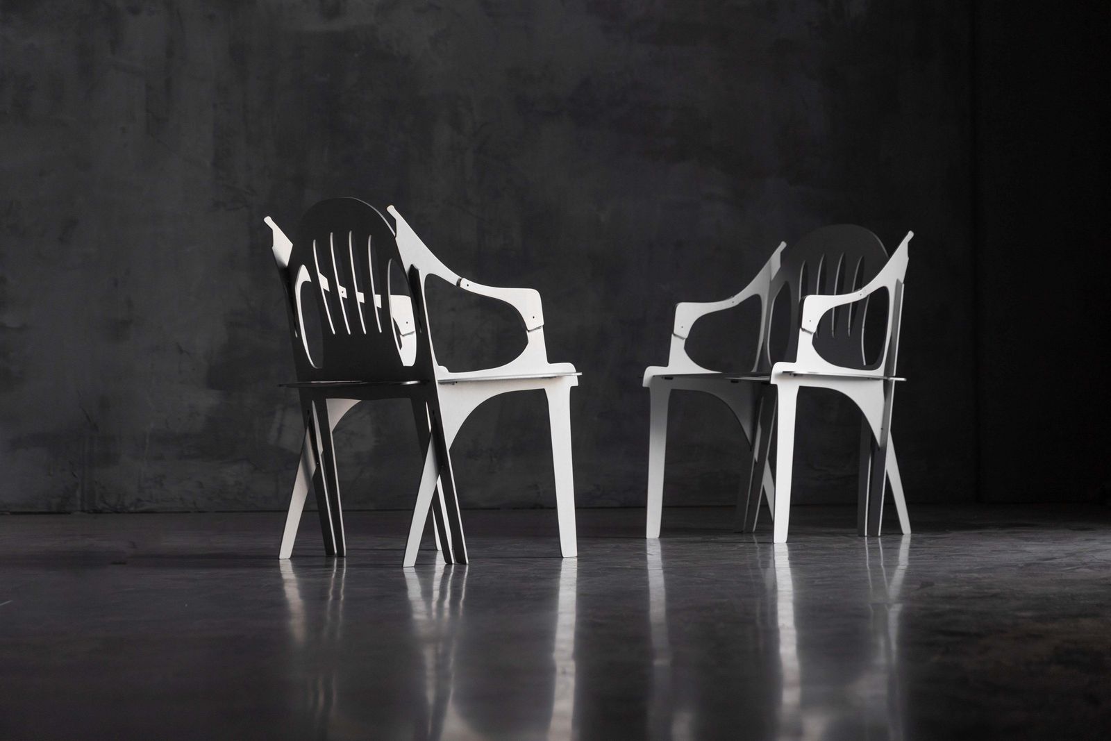 "Flatscreen" Chairs By Schimmel And Schweikle, Netherlands, 2019 photo for sale