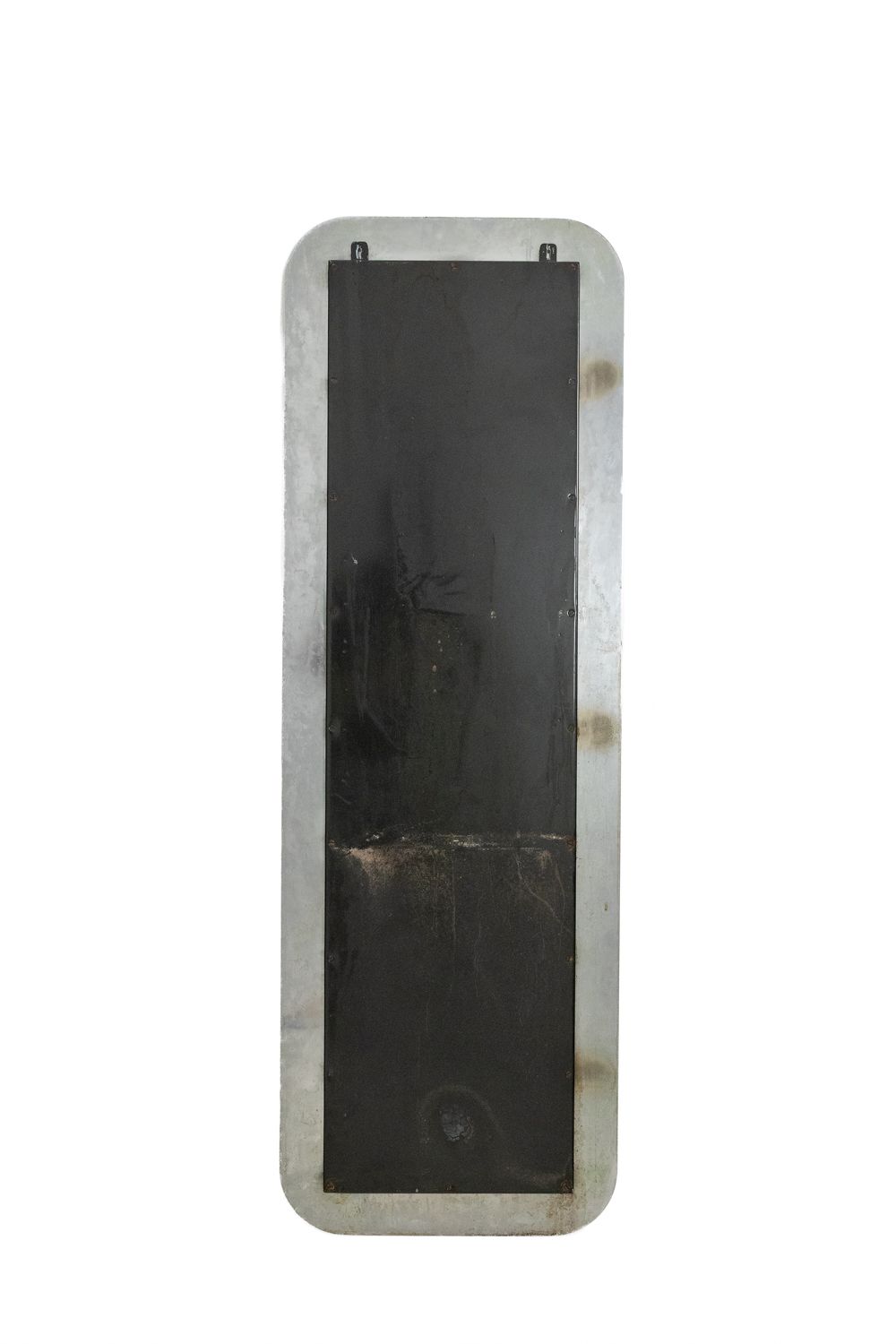 Rectangular Mirror In Polished Metal. Italy, 1970s photo 2200.0