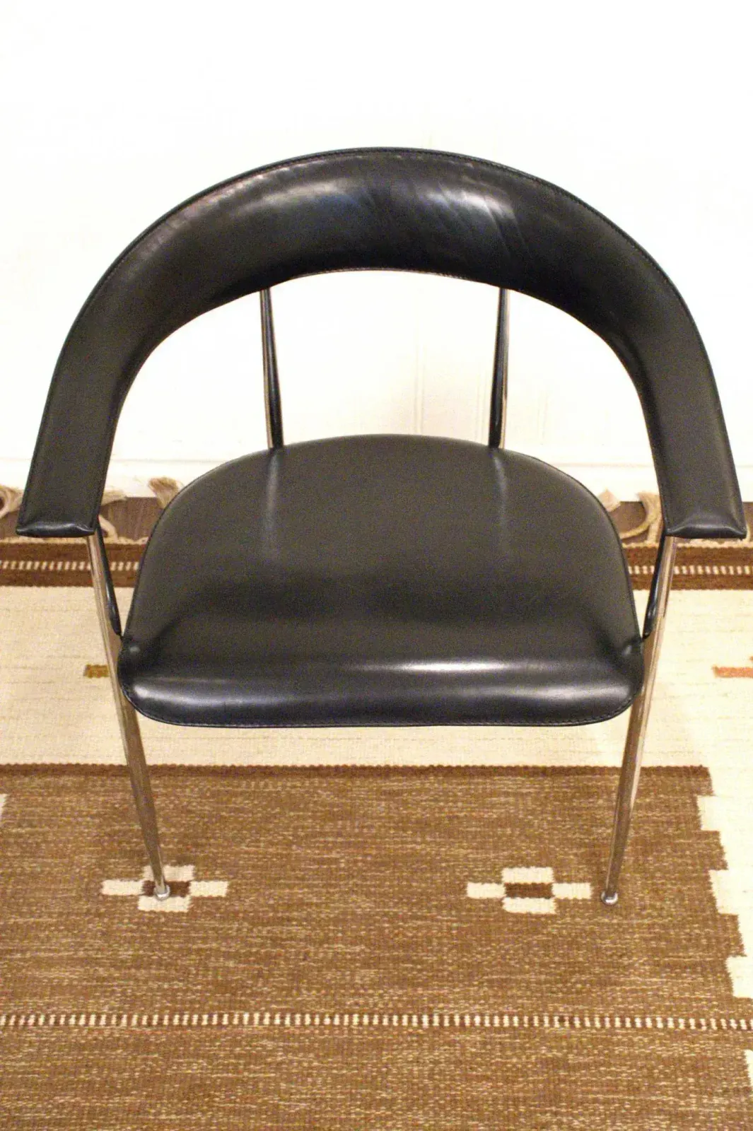 Italian Phase P40 Armchairs By Giancarlo Vegni & Gianfranco Gualtierotti For Fasem, Set Of 8 photo 7045.0