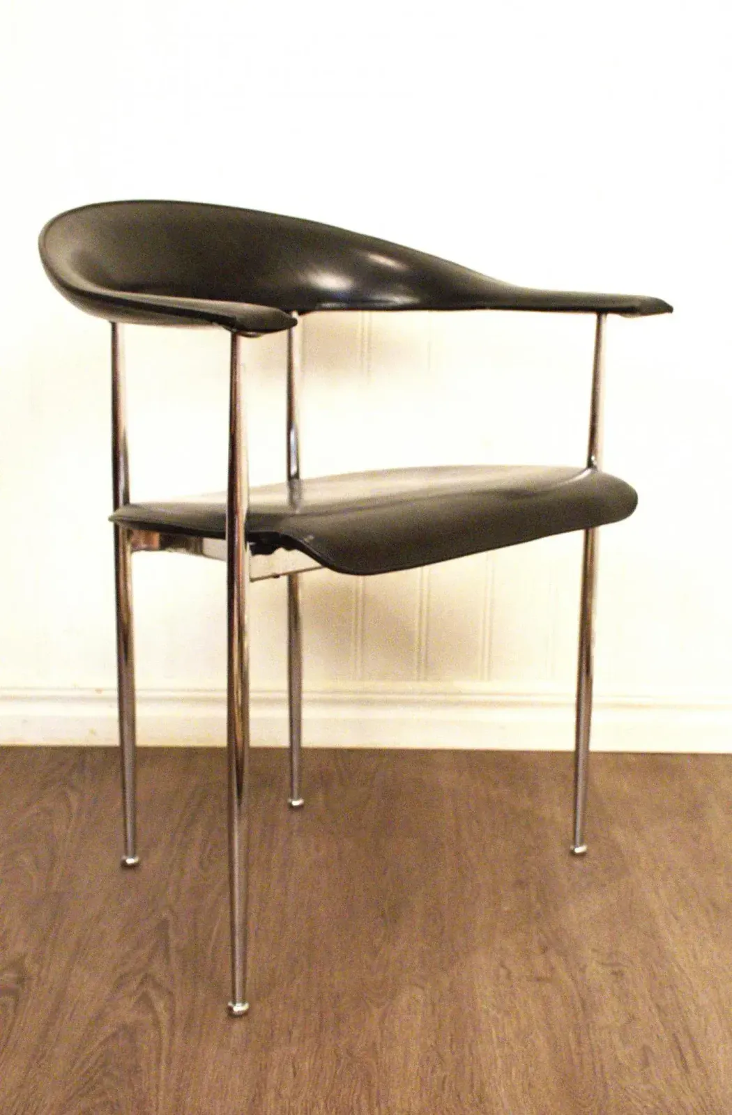 Italian Phase P40 Armchairs By Giancarlo Vegni & Gianfranco Gualtierotti For Fasem, Set Of 8 photo vinterior