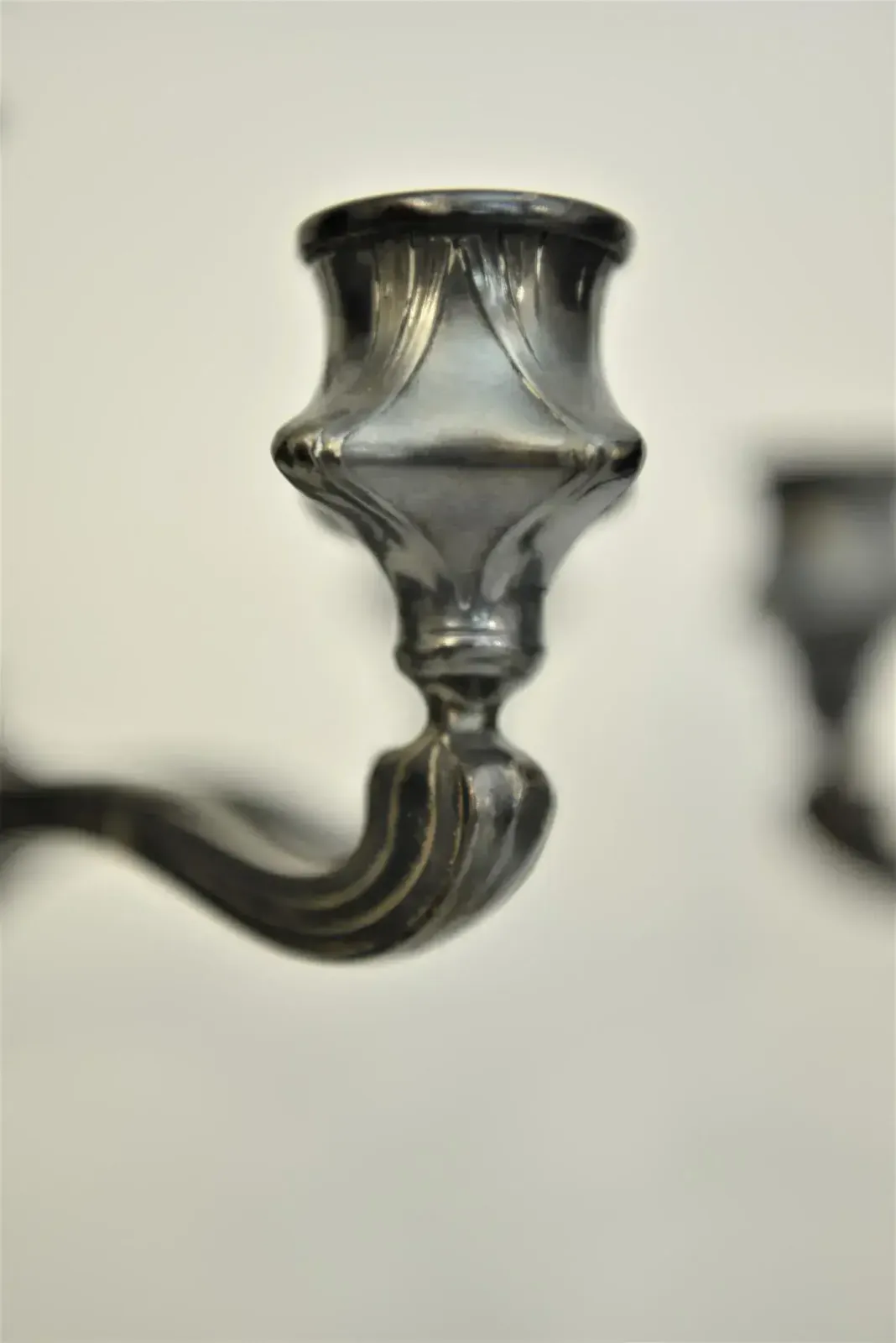 photo for sale Large Art New German Silverplate Candelabras From Judgendstil, Set Of 2
