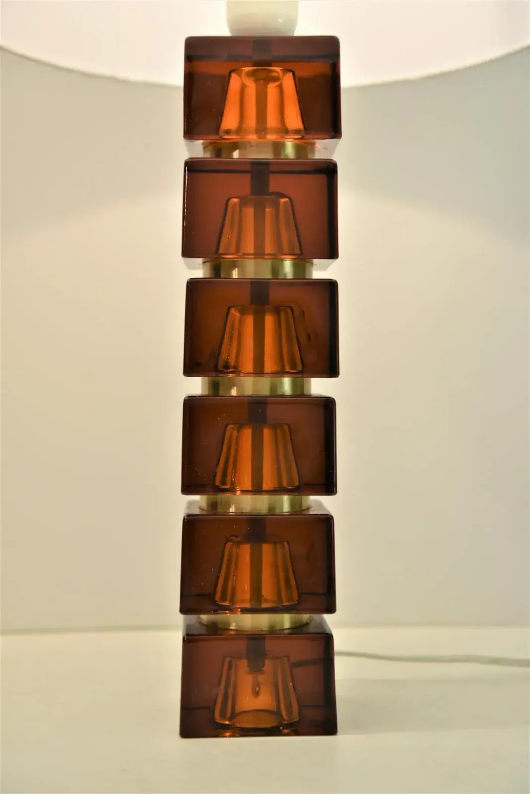 Art Glass Table Lamps By Carl Fagerlund For Orrefors, Set Of 2 photo 3421.0