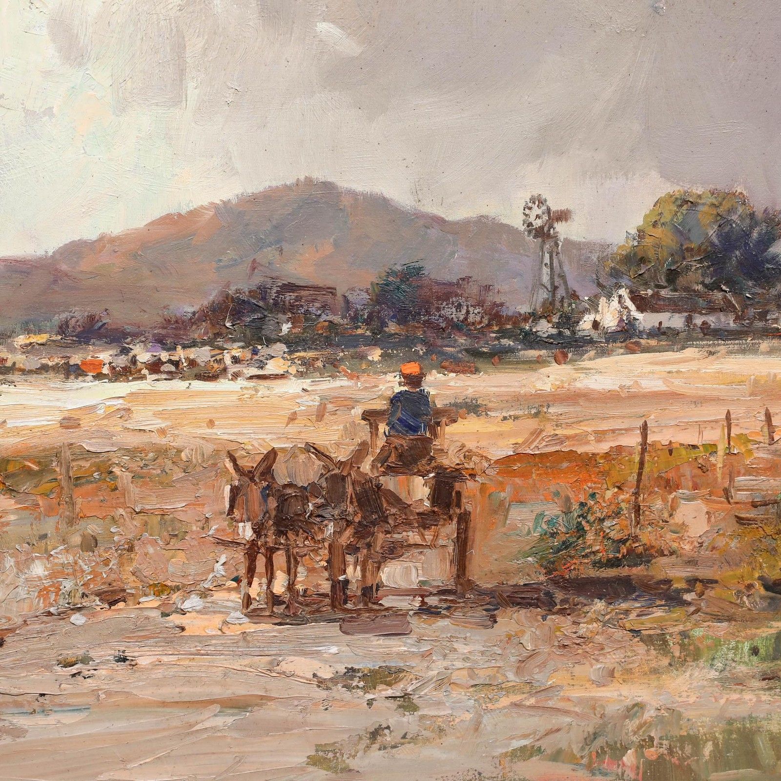 Christiaan Nice (1939 2020) 20th Century Oil, The Journey photo vinterior