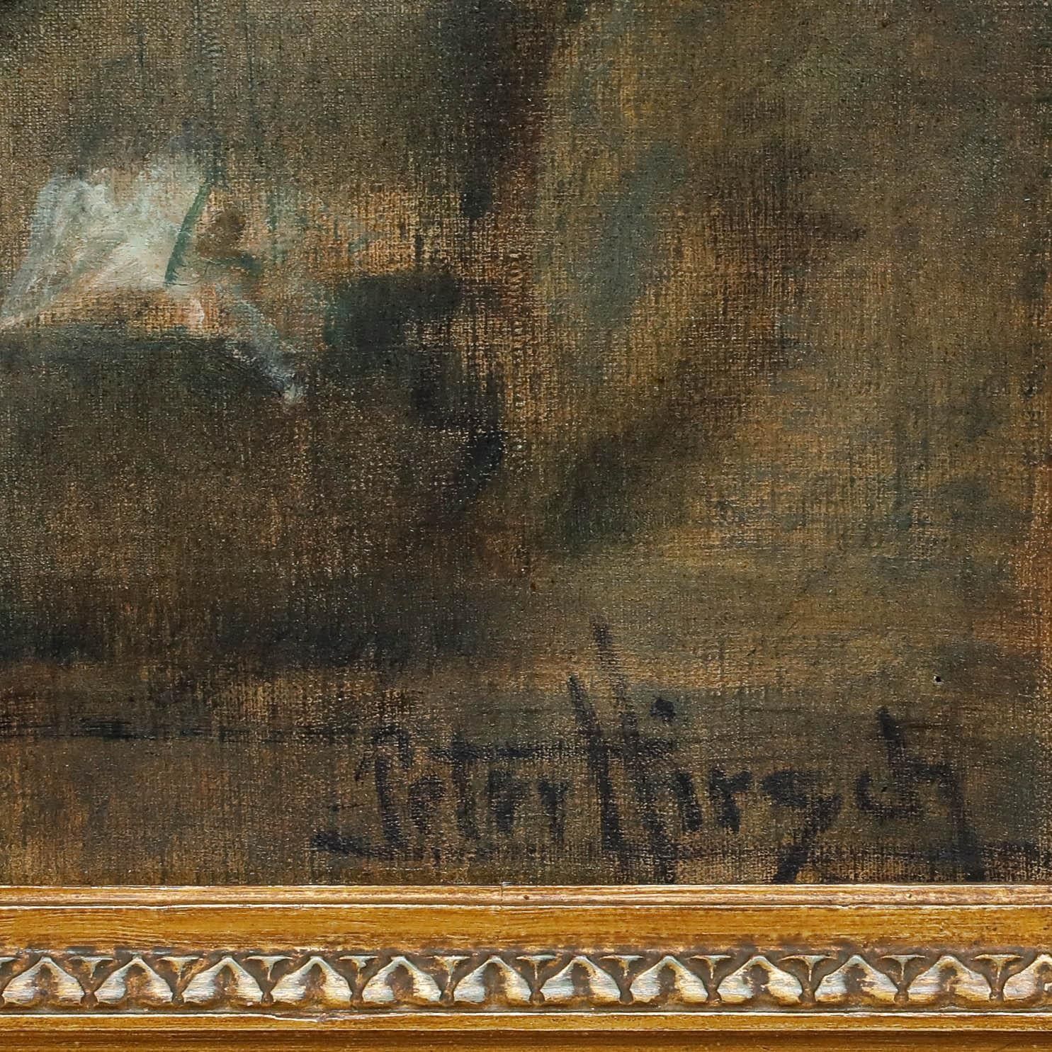 Peter Hirsch (1889 1978) 1927 Oil, Portrait Of Mr Otto Brandt photo buy