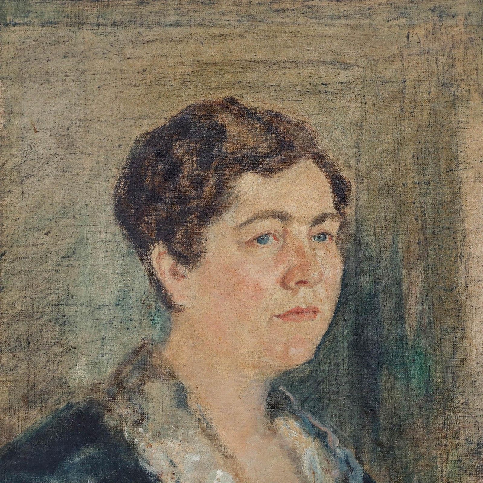 Peter Hirsch (1889 1978) 1927 Oil, Mrs Frau Brandt photo 450.0