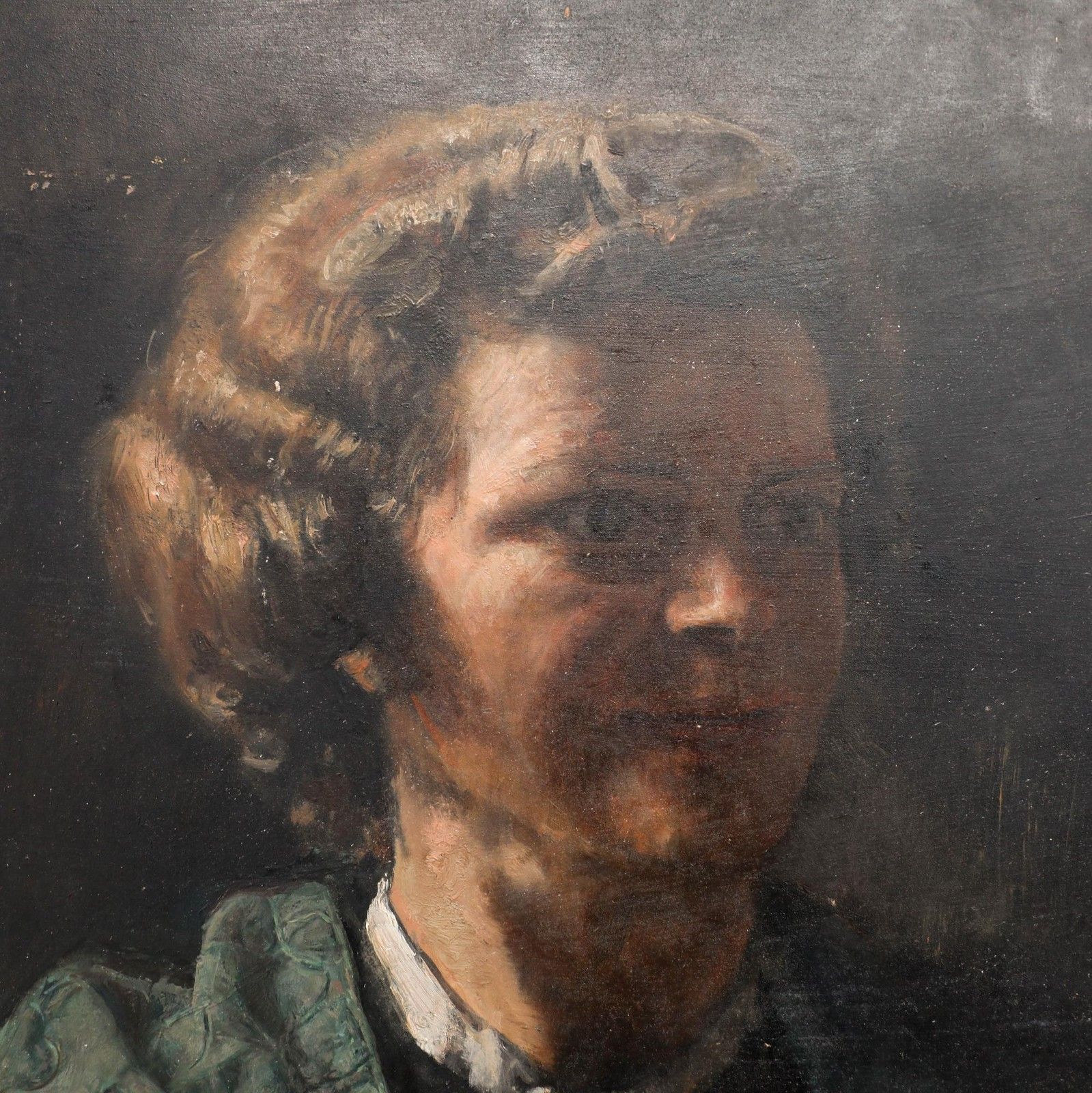 George Weissbort (1928 2013) 20th Century Oil, An Elegant Lady photo Art