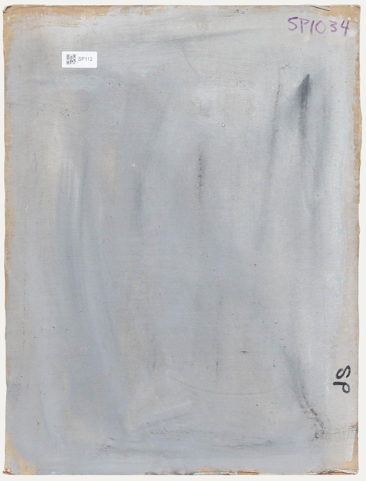 George Weissbort (1928 2013) 20th Century Oil, Smiling Self Portrait photo for sale